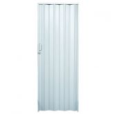 PORTA SANFONADA PVC HANNA  2,10m X 0,60 COR CINZA