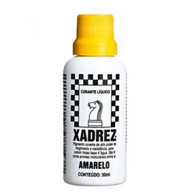 CORANTE XADREZ AMARELO 50ML