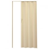 PORTA SANFONADA PVC HANNA 2,10m X 0,70 COR BEGE